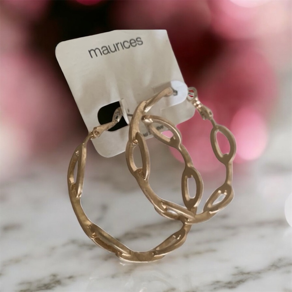 Chunky Chain Hoops